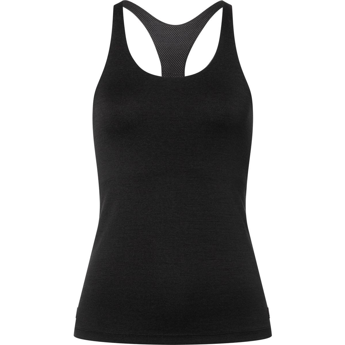 SUPER.NATURAL Tanktop W Sporty TOP Vielseitiges Damen-Sporttop aus Merinowolle mit integriertem BH und