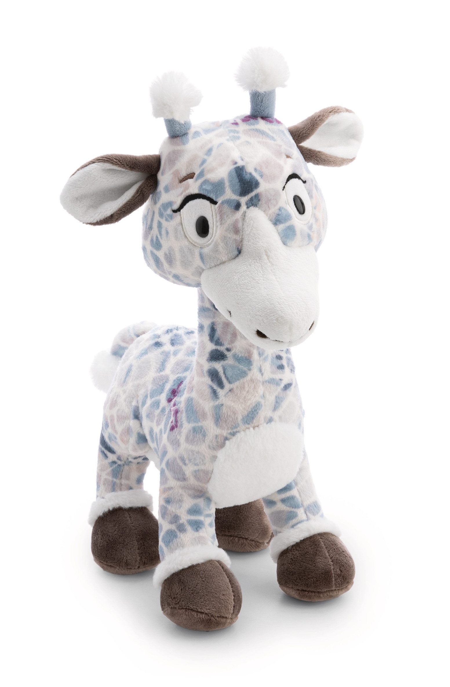 Nici Kuscheltier 62424 - Giraffe Winny Winterfur, 35 cm (1-St)