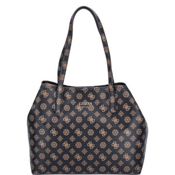 Guess Umhängetasche GUESS Damen Shopper Vikky Brown (1-tlg)