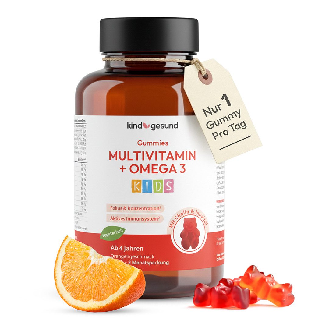 kindgesund kindgesund Gummies Multivitamin + Omega 3 Kids Gummies