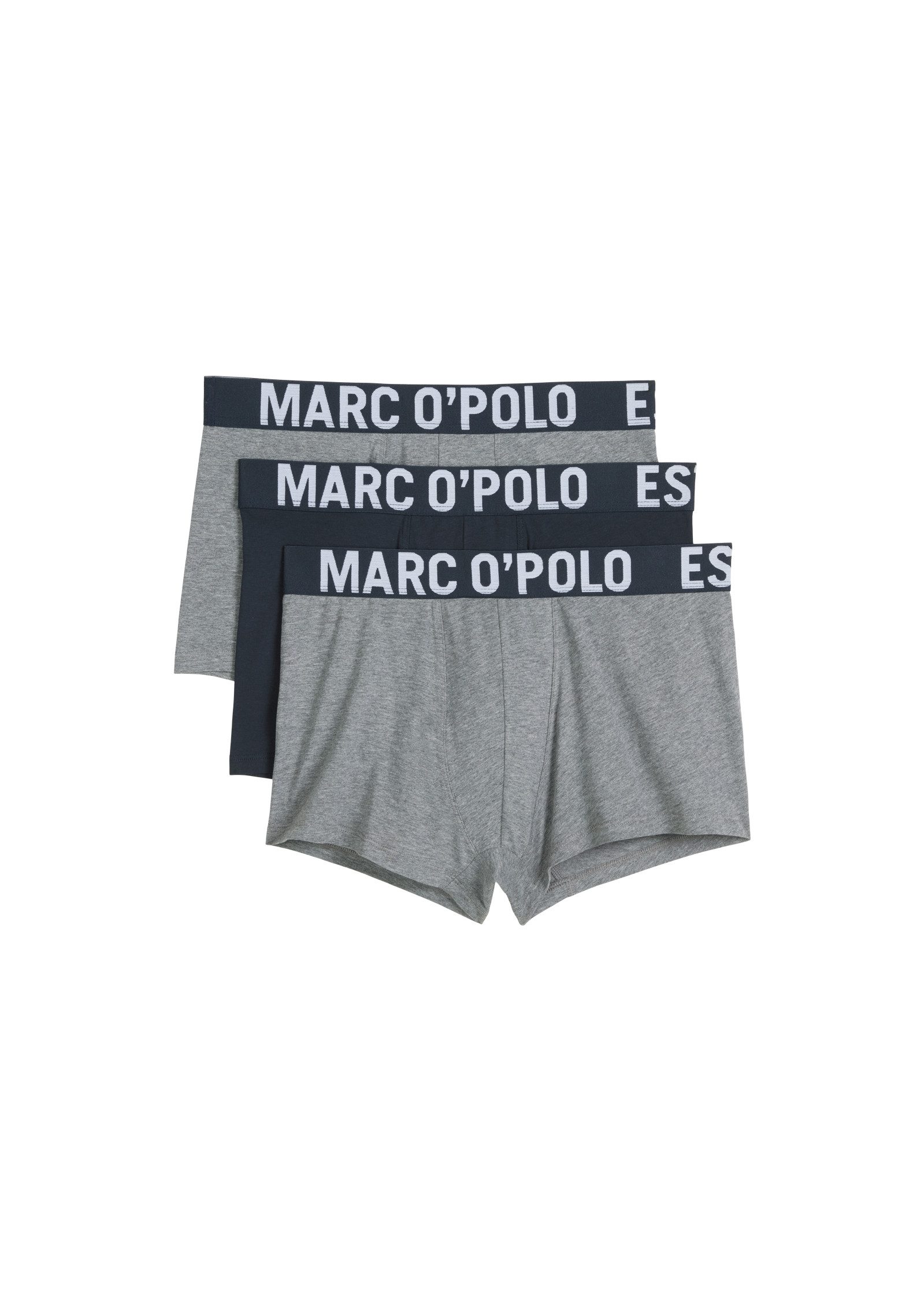 Marc O'Polo Trunk Essentials (3er Pack) mit Logobund, ohne Eingriff, elastisch