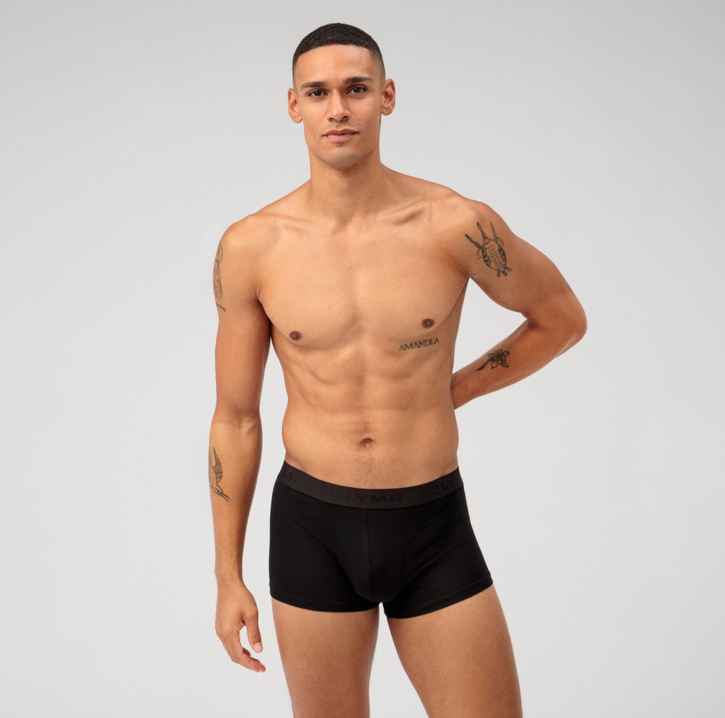 OLYMP Boxershorts (Packung, 3-St., 3er) mit günstig online kaufen