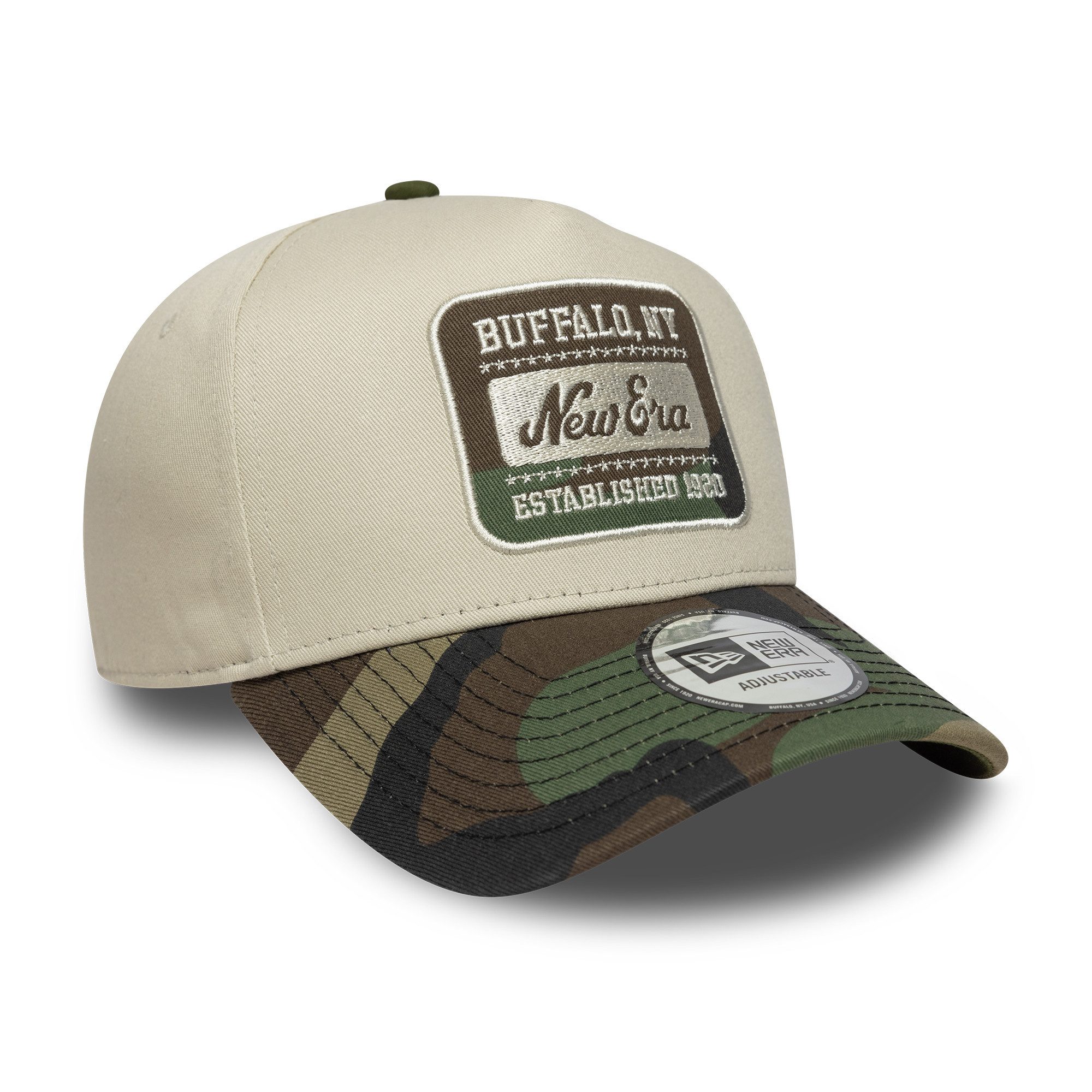 New Era Snapback Cap 9FORTY E-Frame Camo Patch