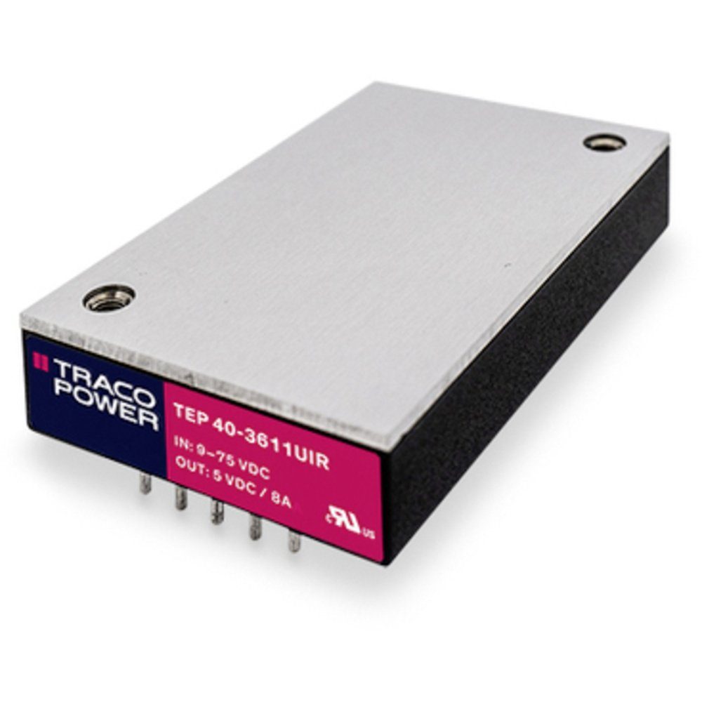 Spannungswandler TracoPower TEP 40-3615UIR DC/DC-Wandler, Print 1.67 A 40 W Anzahl Au