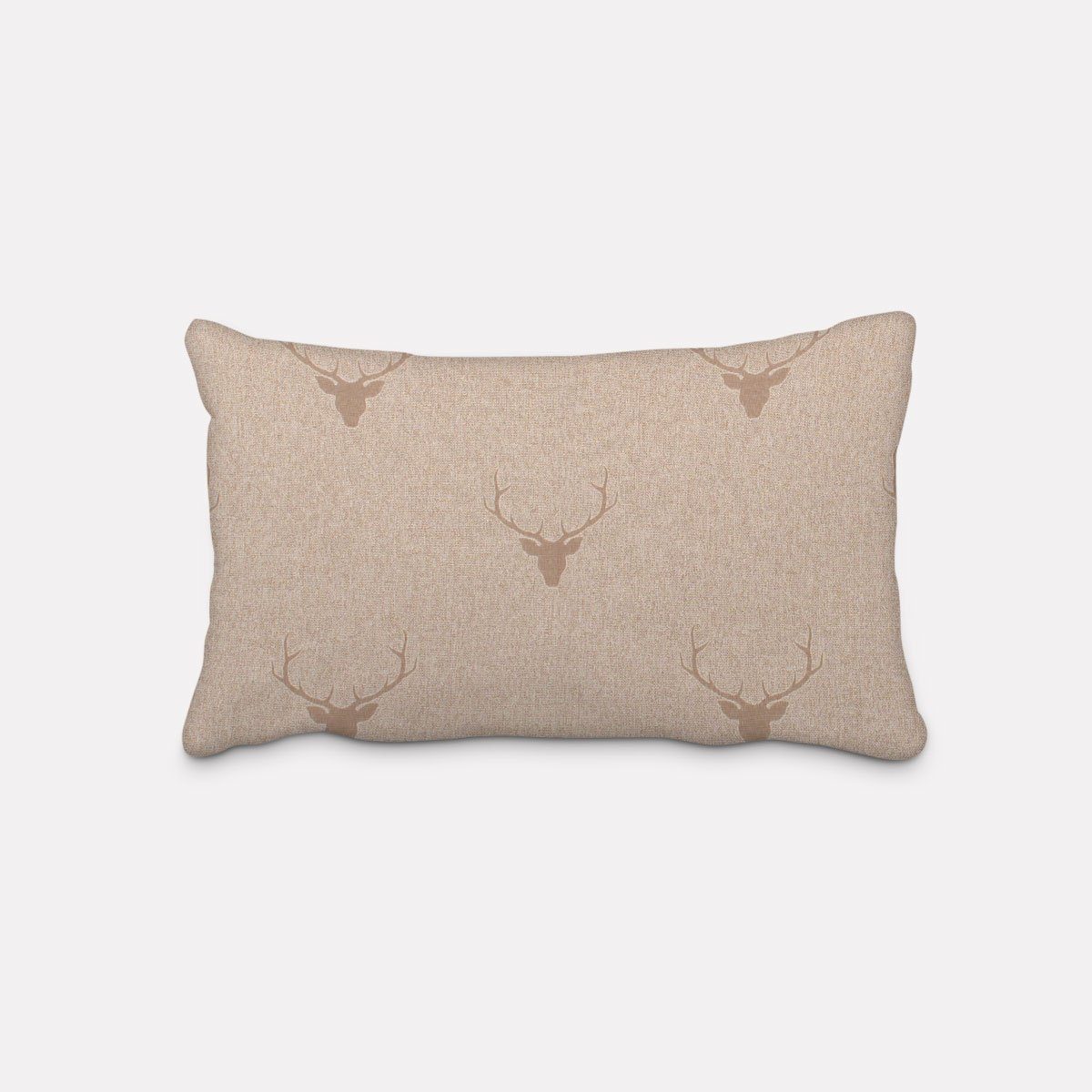 SCHÖNER LEBEN. Dekokissen SCHÖNER LEBEN. Kissenhülle Jacquard Hirschkopf Ge günstig online kaufen