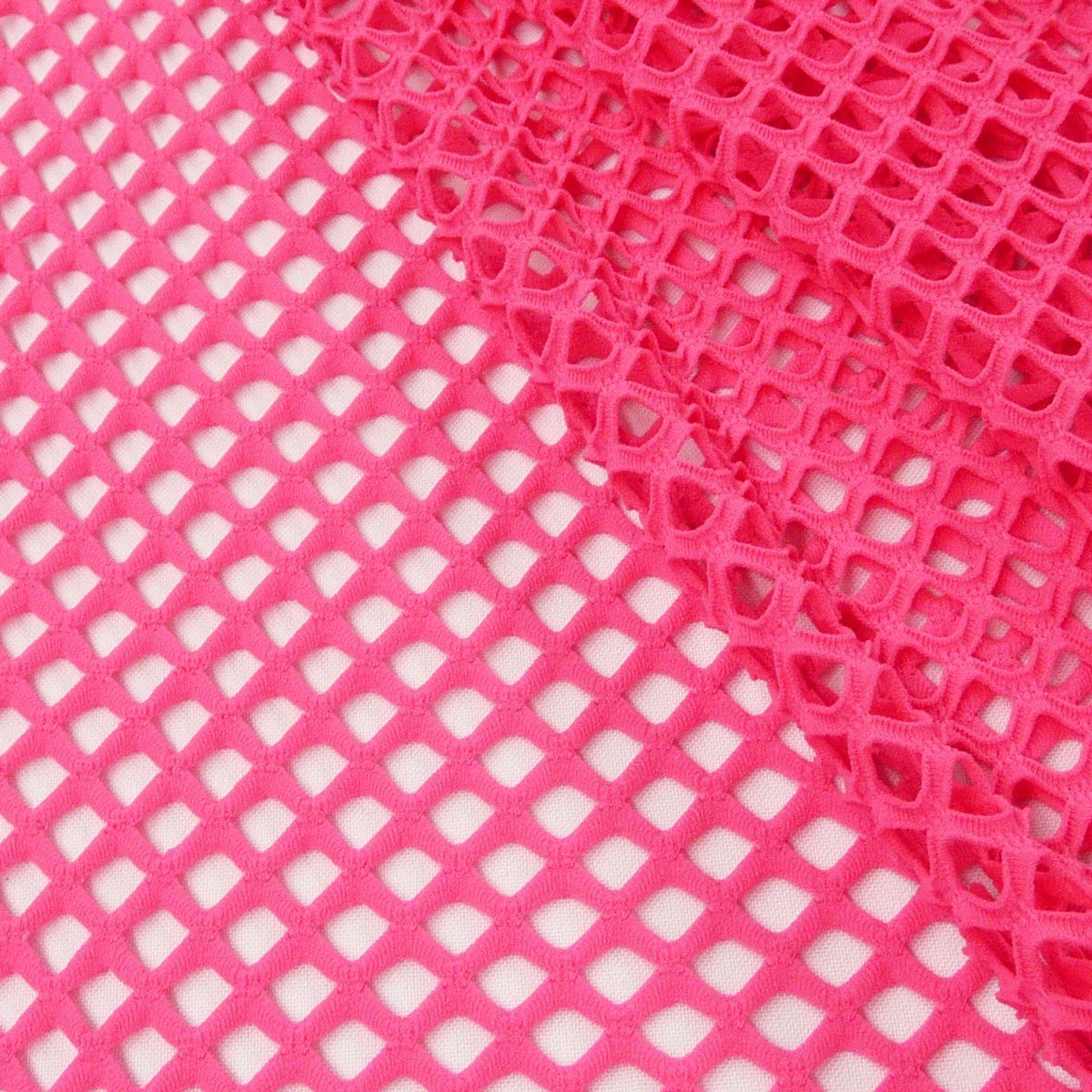 Thumbnail - SCHÖNER LEBEN. Stoff Gitterstoff elastisch pink 1,5m Breite