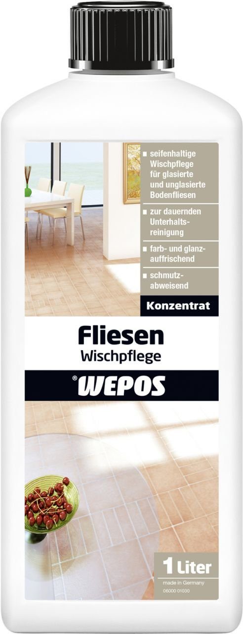 WEPOS CHEMIE GMBH Wepos Fliesenwischpflege 1 L Vinyl- und Designbodenreiniger