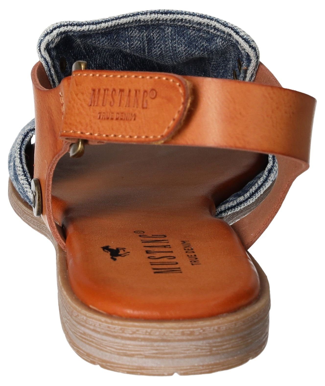 Mustang Shoes Sandale, Sommerschuh, Sandalette, Klettschuh, günstig online kaufen
