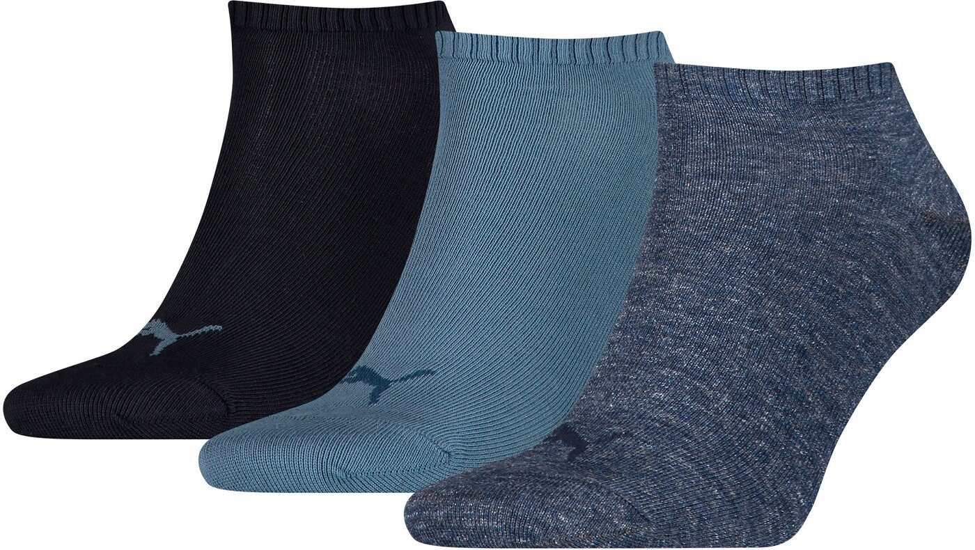 PUMA Sportsocken PUMA UNISEX SNEAKER PLAIN 3P DENIM BLUE