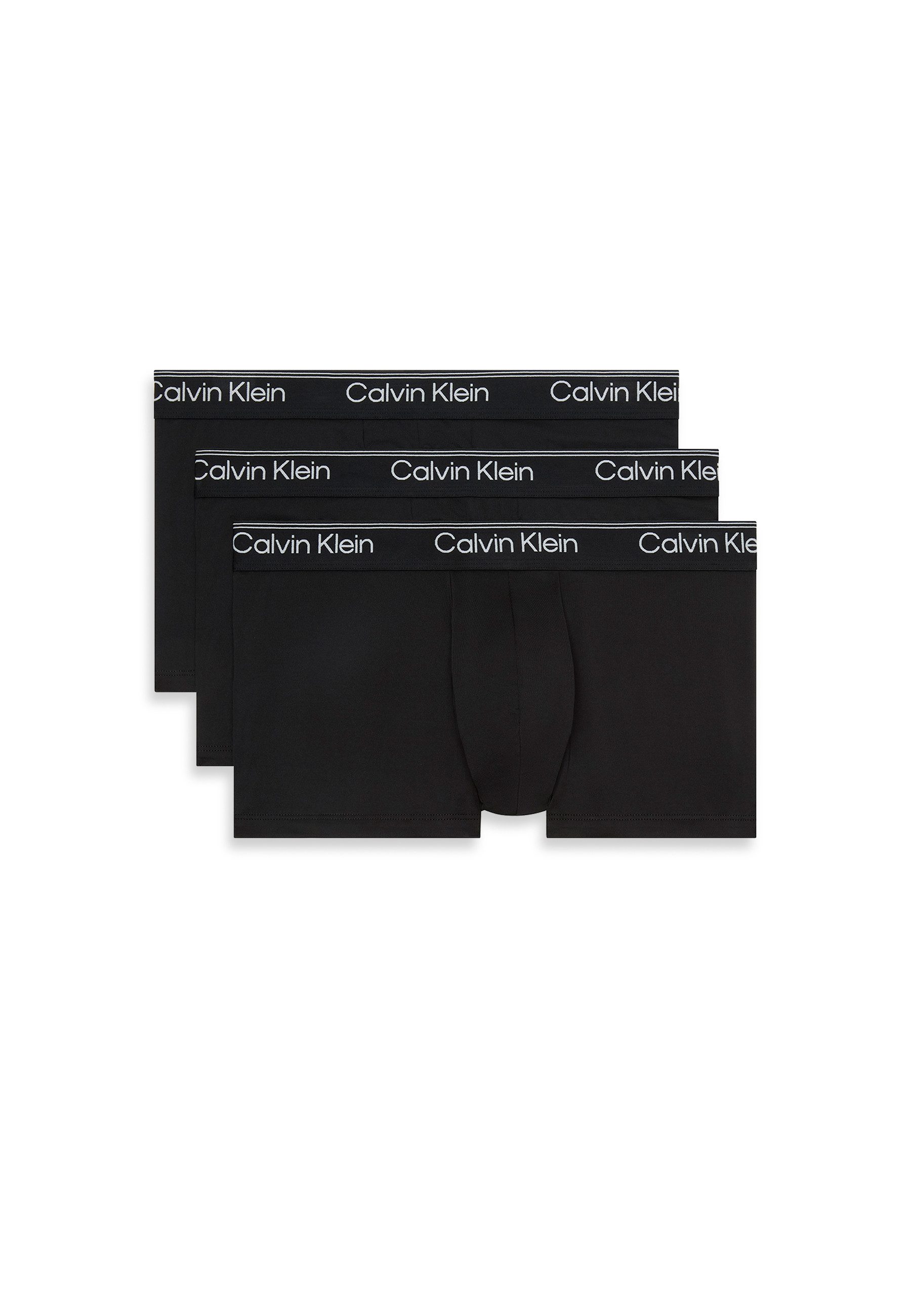 Calvin Klein Underwear Trunk LOW RISE TRUNK 3PK (Packung, 3er-Pack) mit Logo-Elastikbund