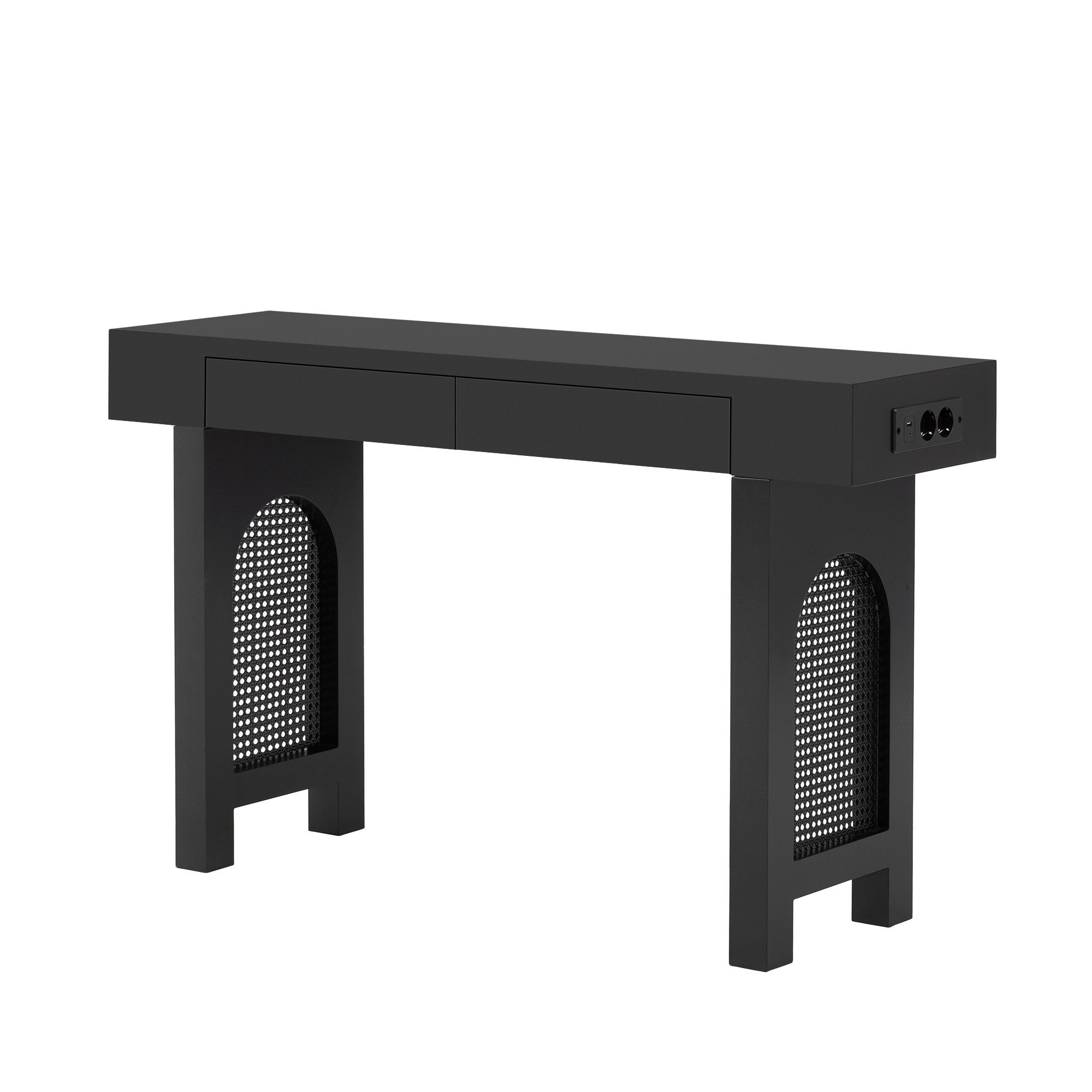 Fine Life Pro Konsolentisch Skandinavischer Konsolentisch mit Gitterdesign