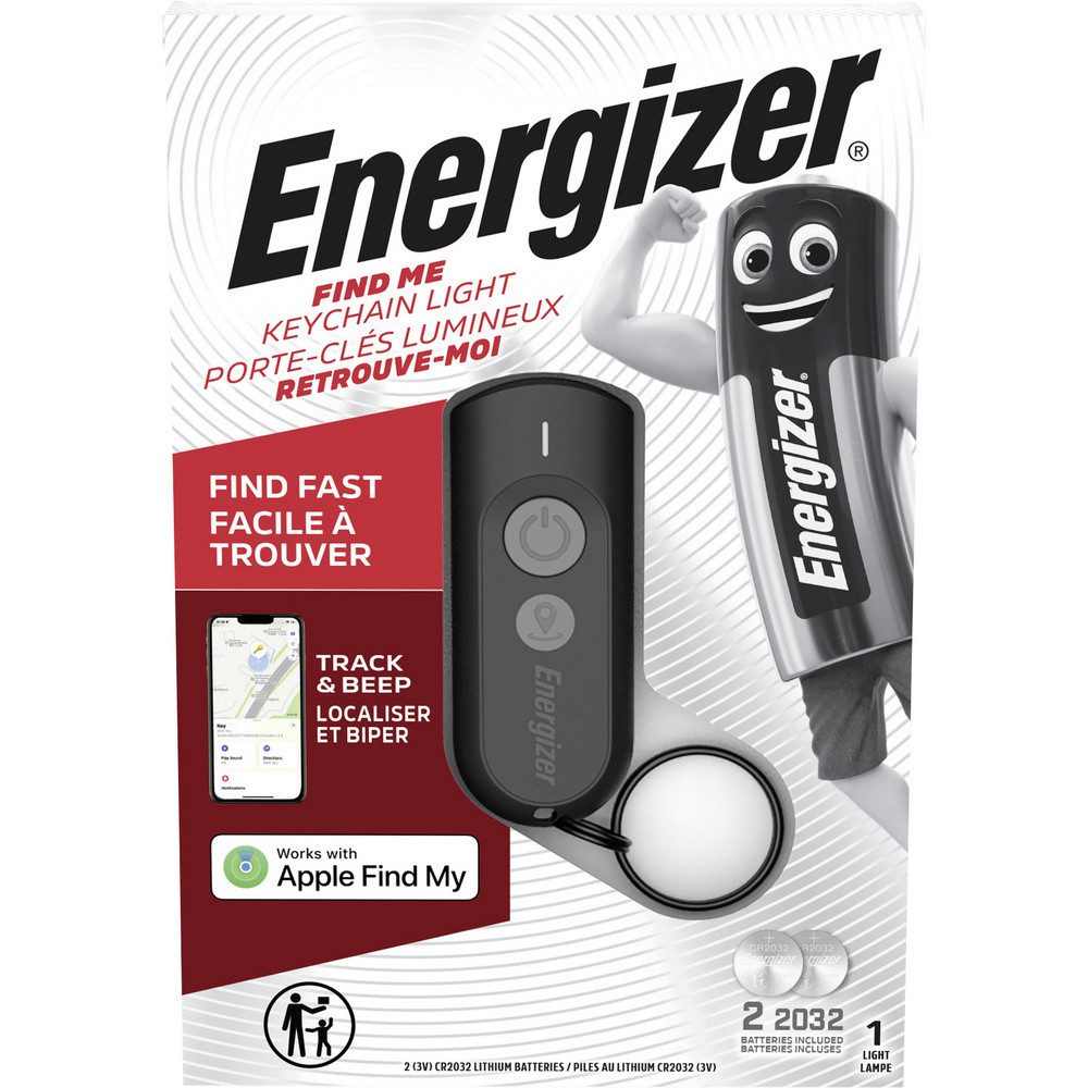 Energizer Taschenlampe Energizer E304518300 LED Schlüsselleuchte batteriebetrieben 20 lm 10