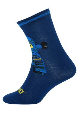 LEGO® kidswear Basicsocken LWALEX 725 mit Motivdruck