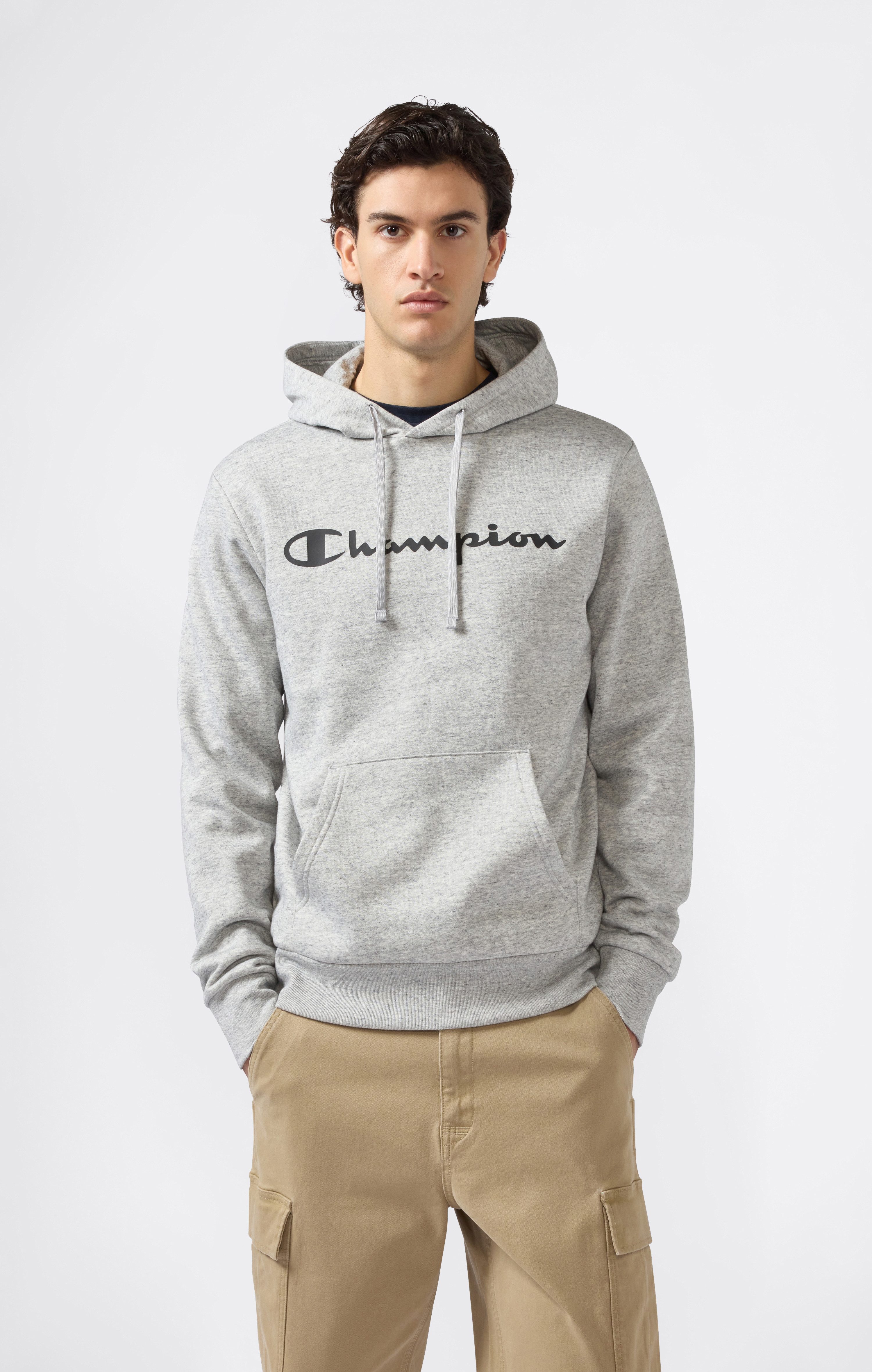 Champion Kapuzensweatshirt BASICS Fleece Hoodie Large Logo (1-tlg)