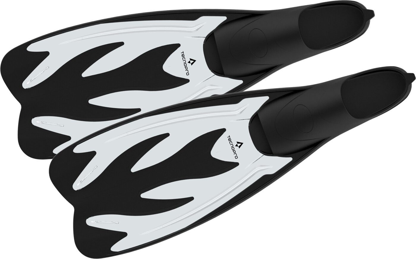 TECNOPRO Flosse Flosse F5 TRANSPARENT/BLACK