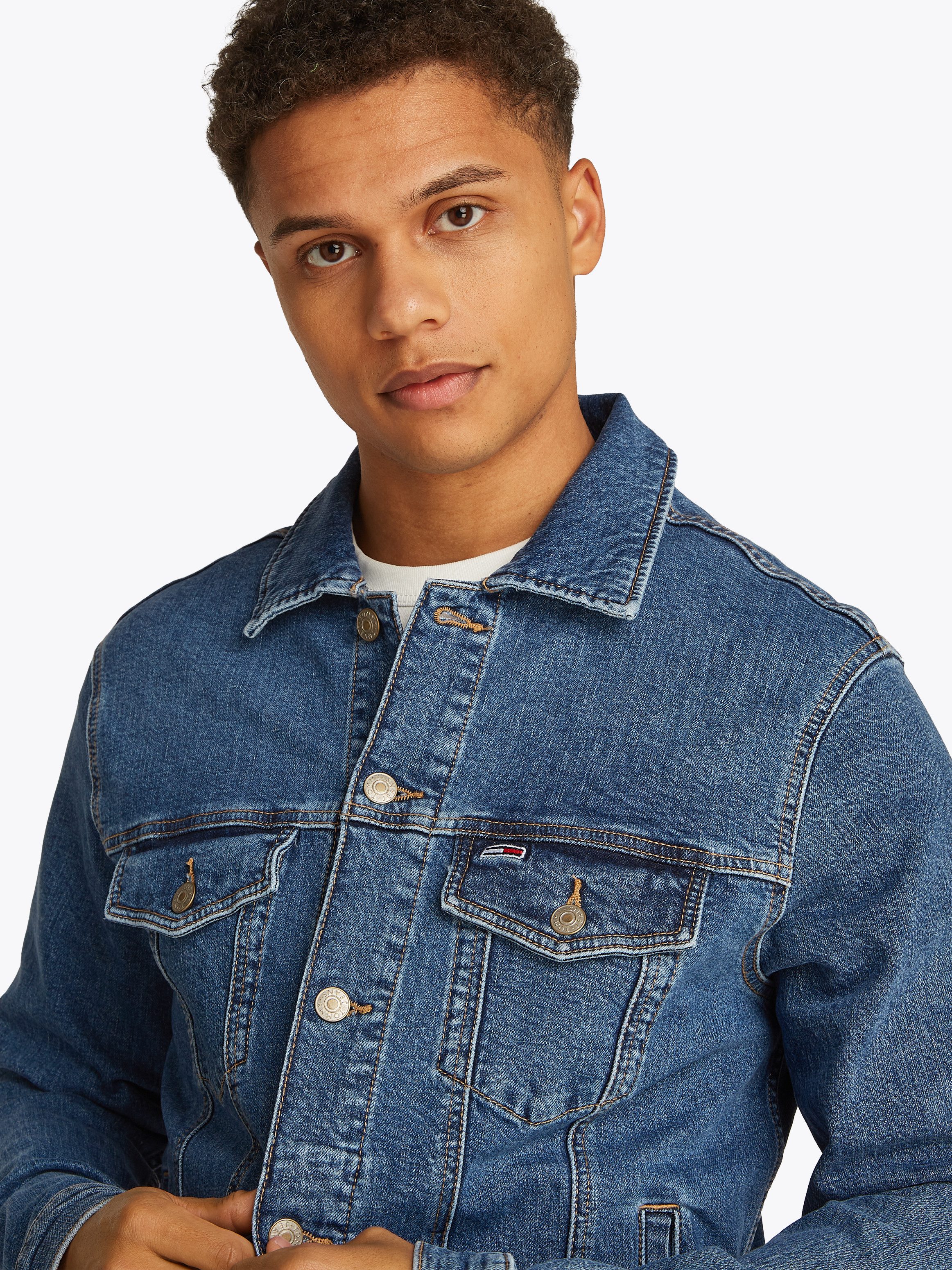 Tommy Jeans Plus Jeansjacke RYAN RGLR günstig online kaufen