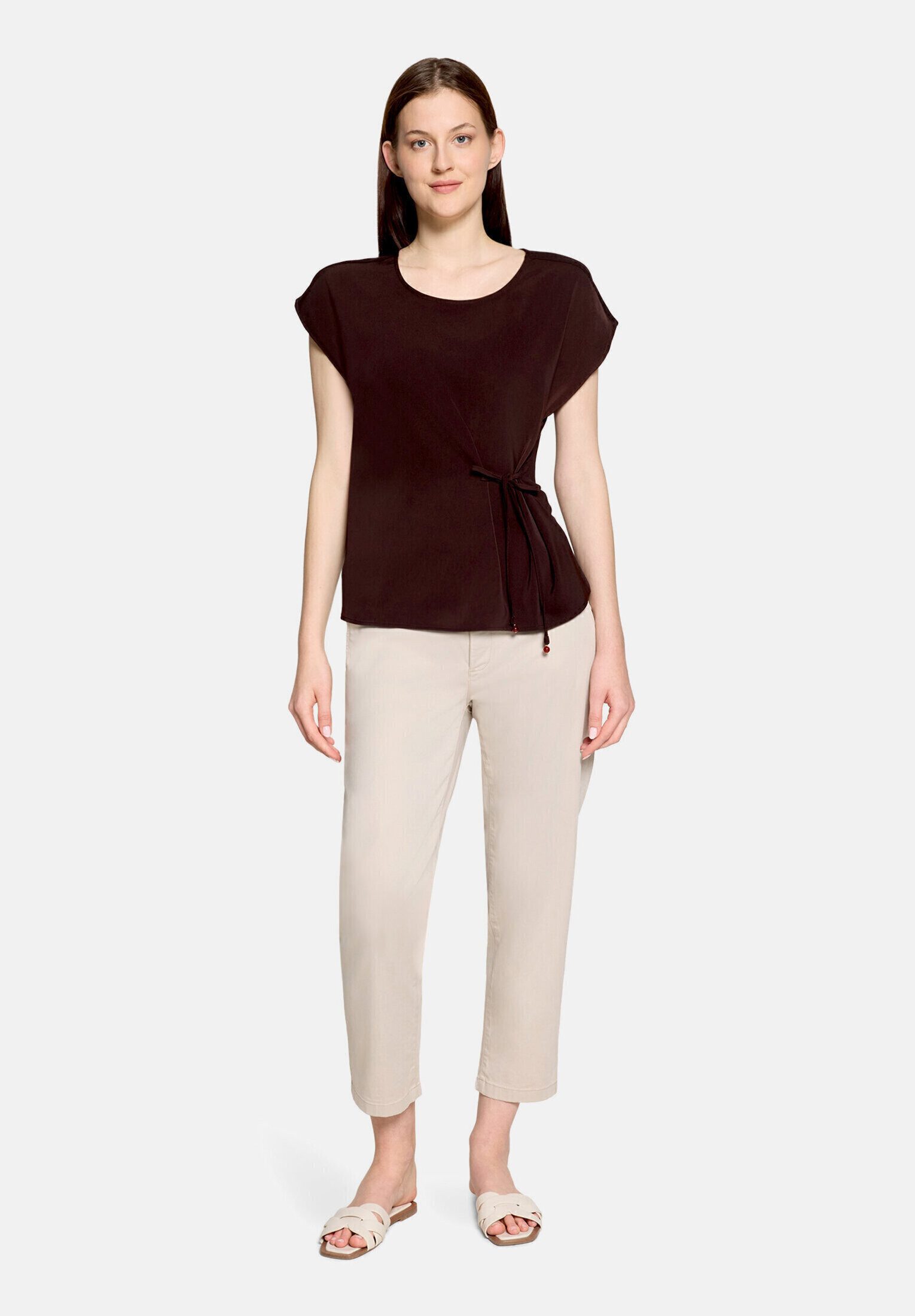 Cartoon Kurzarmshirt Damen kurzarm (1-tlg)