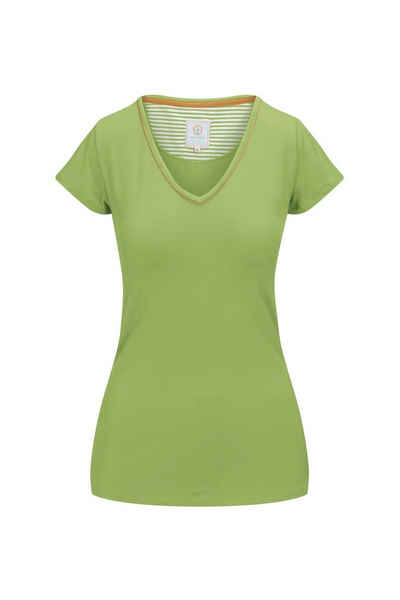 Longtop Toy Short Sleeve Top Solid Green L