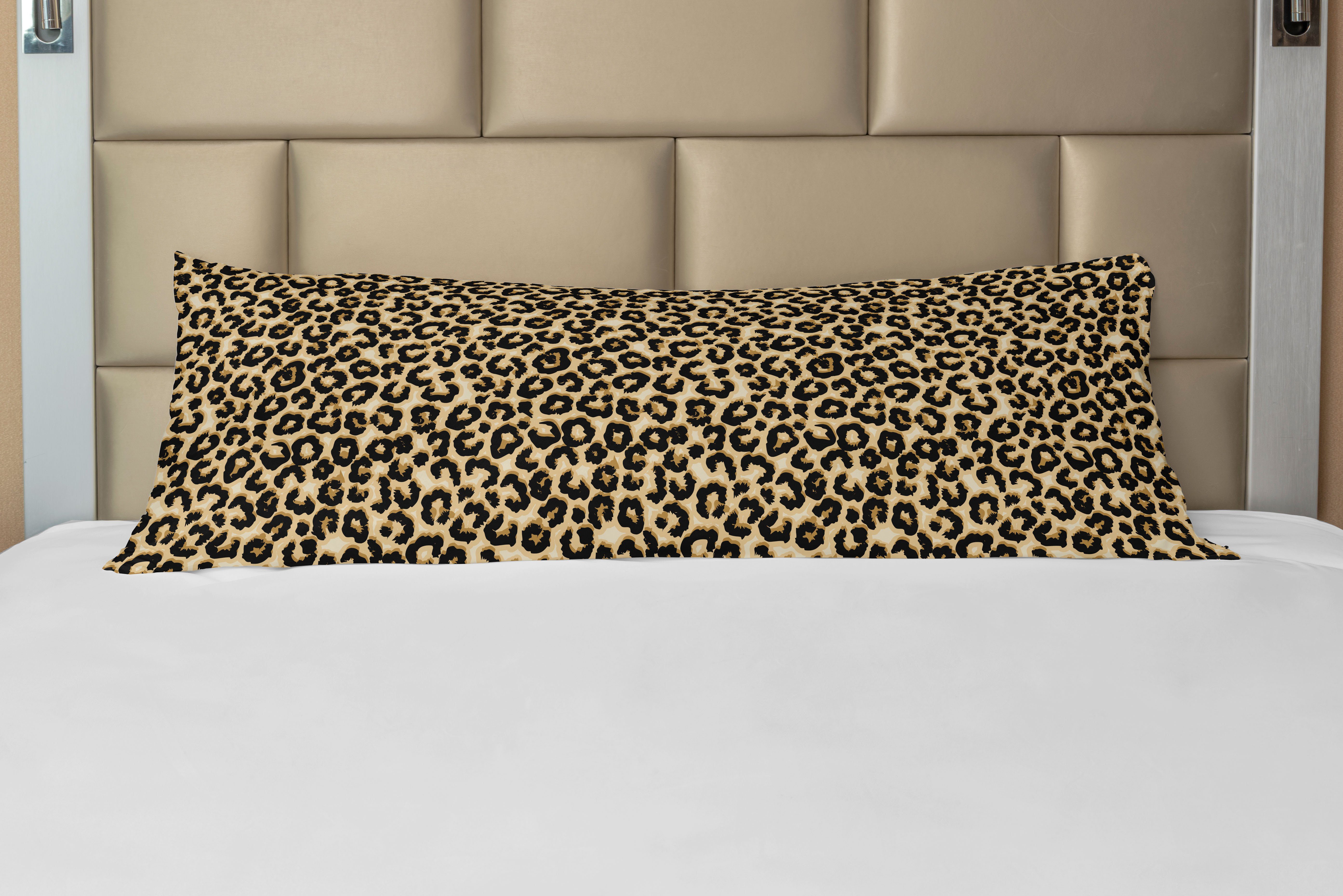Abakuhaus Seitenschläferkissenbezug Deko-Akzent Langer Kissenbezug, Leopard günstig online kaufen
