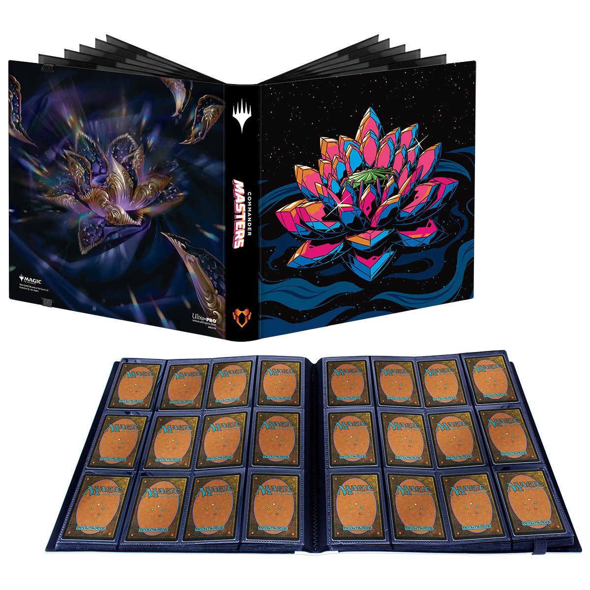 UltraPRO Sammelkarte Commander Masters - MtG 12-Pocket Pro-Binder