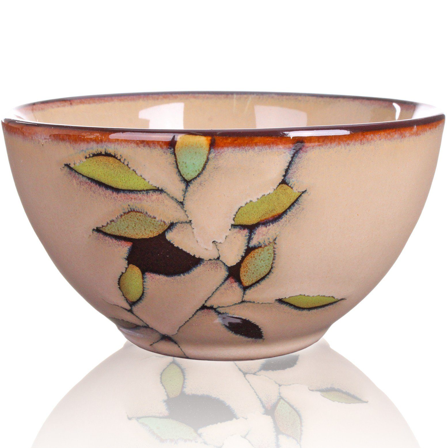 Matcha Teezeremonie Teeservice Teeschale, und (4-tlg), Set Keramik Goodwei Besenhalter mit "Bamboo" Besen