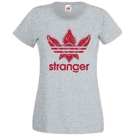 Youth Designz T-Shirt Stranger Damen T-Shirt mit trendigem Frontprint