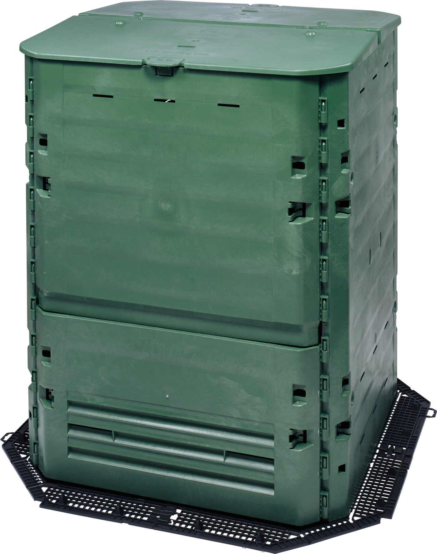 GARANTIA Komposter Bodengitter THERMO- / ECO-KING 600 / 400 Liter schwarz, 0 l – Bild 3 von 4