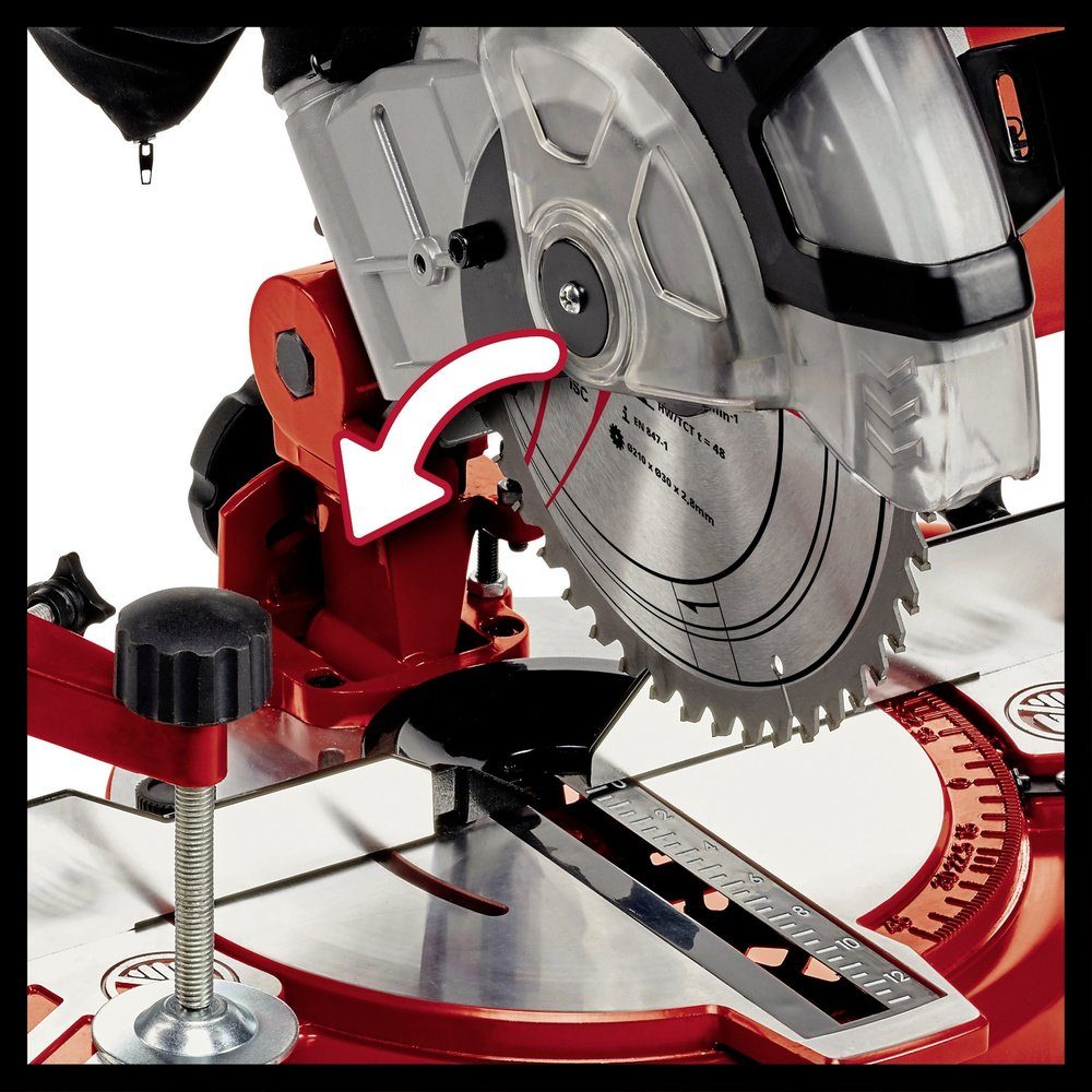 Thumbnail - Einhell Gehrungssäge Einhell TC-MS 2112 Kapp- und Gehrungssäge 210 mm 30 mm 1400 W