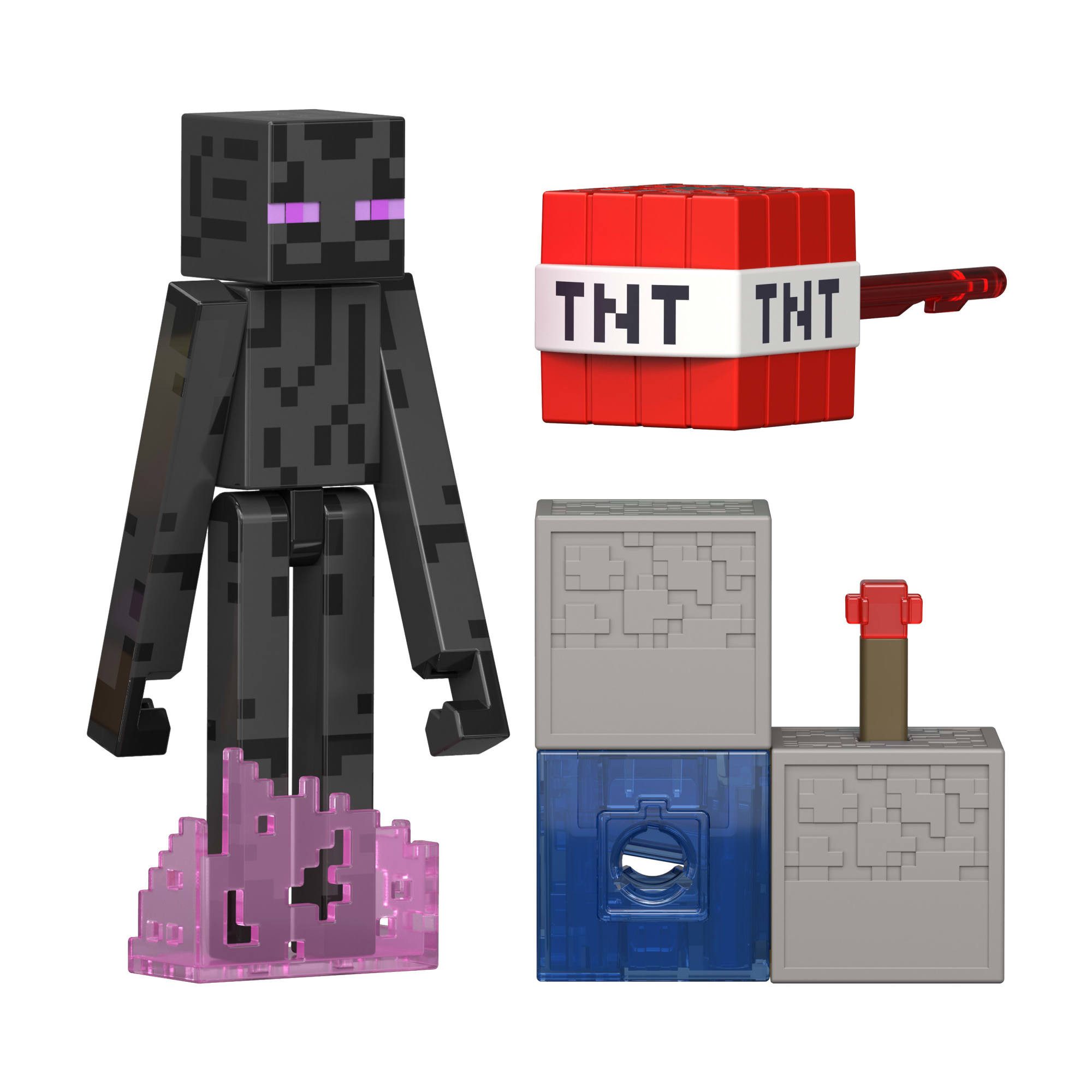 Mattel® Spielfigur Minecraft 3.25" CORE FIG Enderman