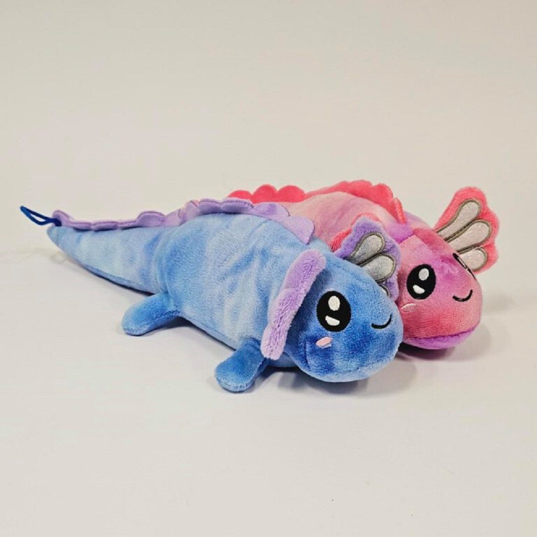 soma Kuscheltier Axolotl Kuscheltier Echse Molch Figur Plüsch XL 25 cm Püsch lila neu (1-St), Axolotl Plüschtier Molch Kuscheltier Figur Plüschtier Wassertier