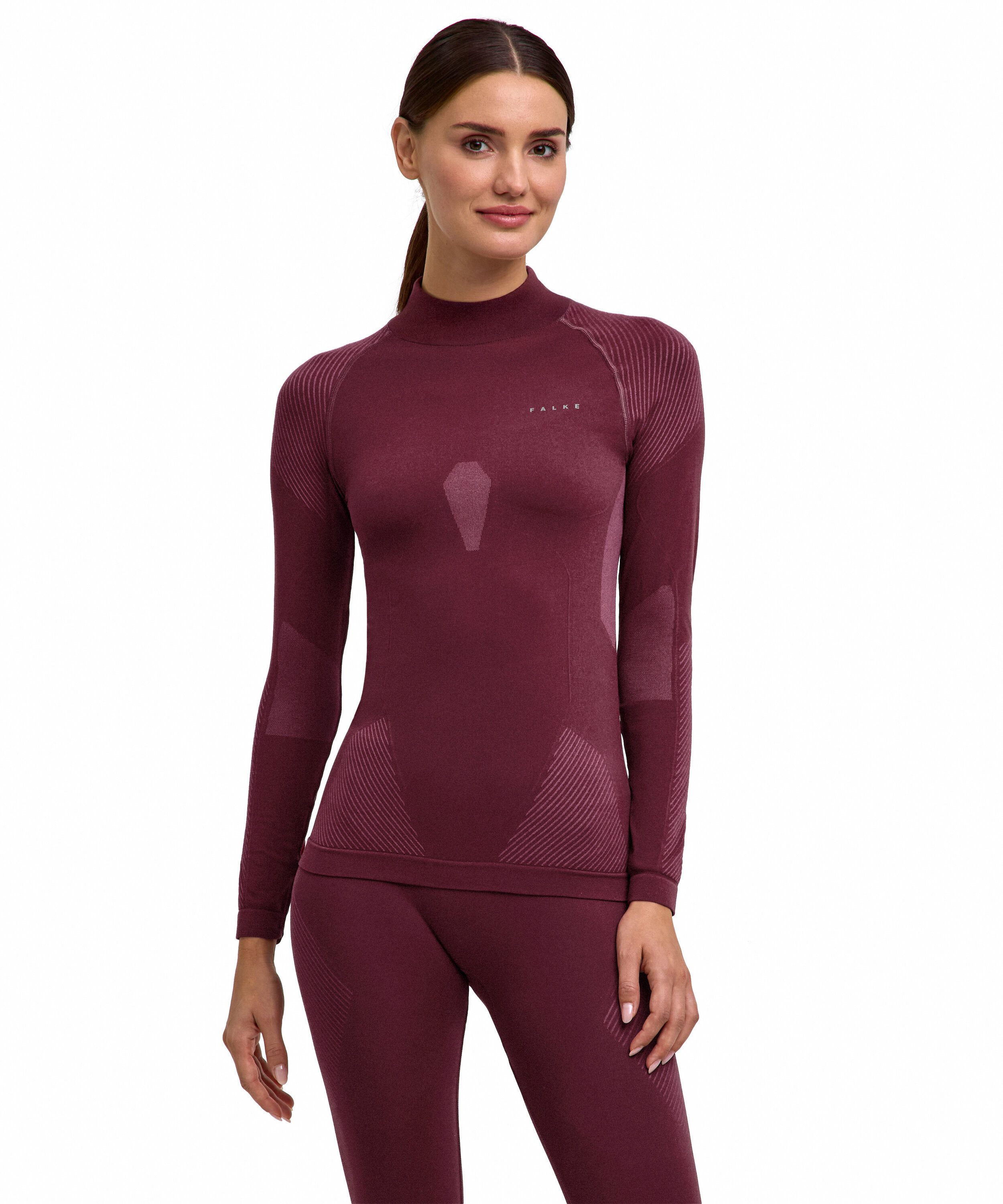 FALKE Funktionsshirt FALKE Langarmshirt Warm Damen (1-tlg., 1) thermoregulierend für warme bis kalte Temperaturen