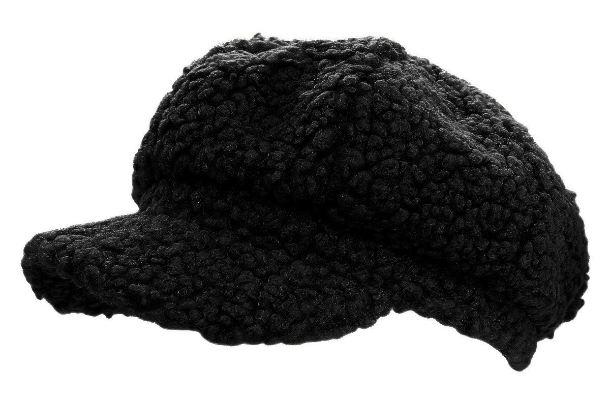 dy_mode Ballonmütze Schirmmütze Damen Unifarbe Ballonmütze Flauschige Kappe günstig online kaufen