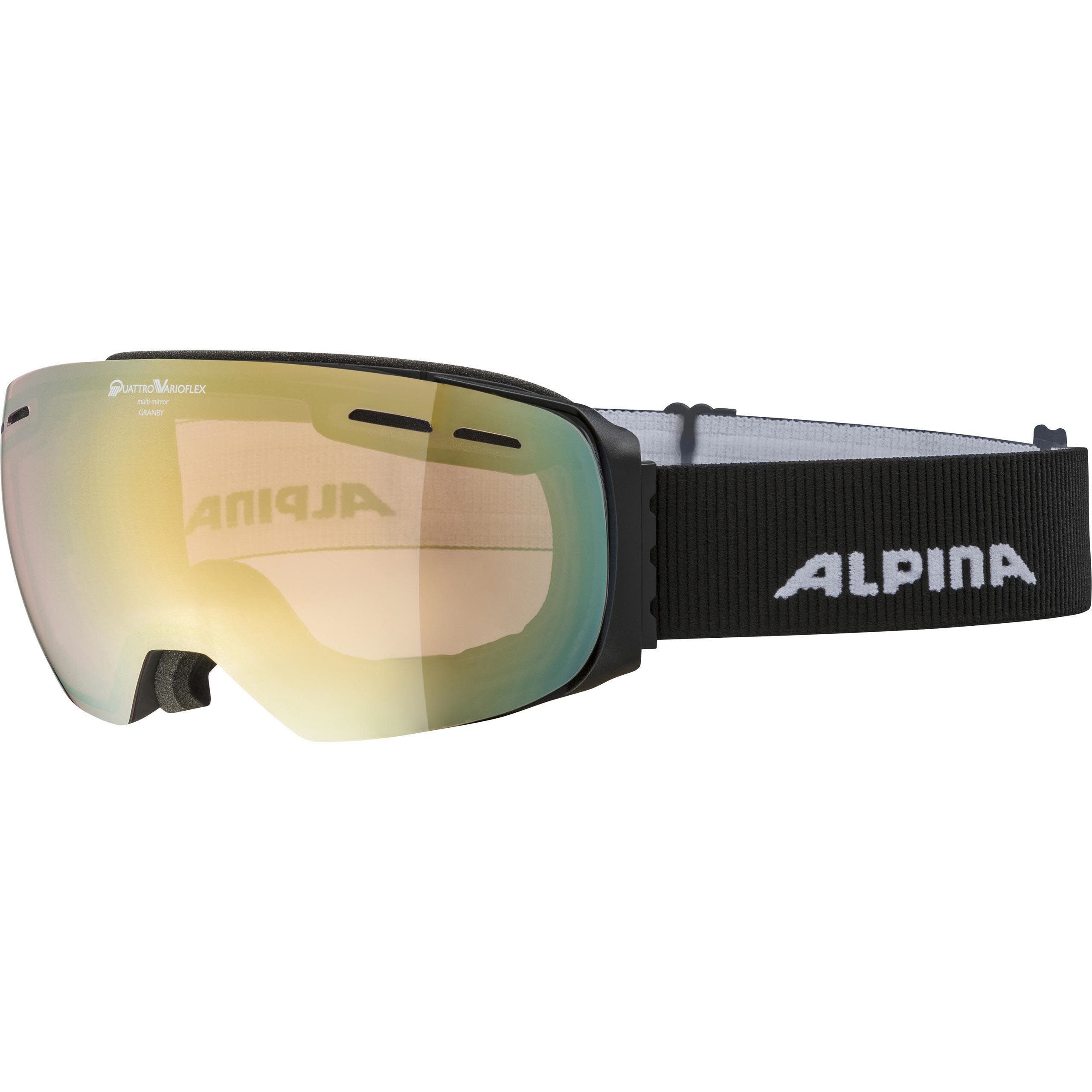 Alpina Sports Alpina Skibrille black matt