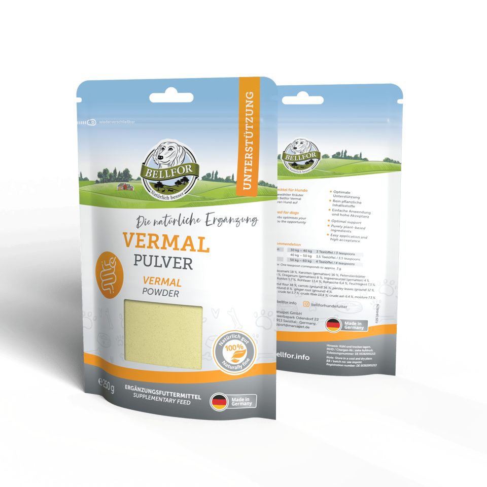Bellfor Bellfor Vermal Pulver - 250g, für: Hunde