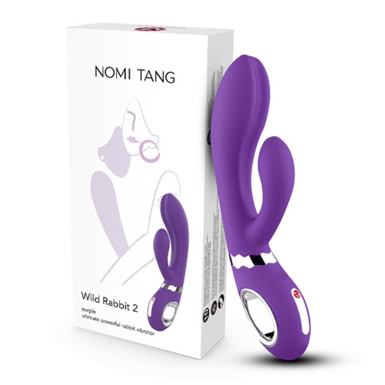NOMI TANG G-Punkt-Vibrator TANG 2 NOMI Rabbit Wild Vibrator violett 