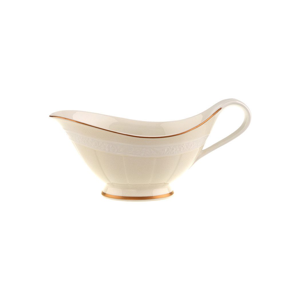 Villeroy & Boch Sauciere Ivoire Sauciere-Oberteil 310 ml, Porzellan, (1x Sauciere, 1-tlg)