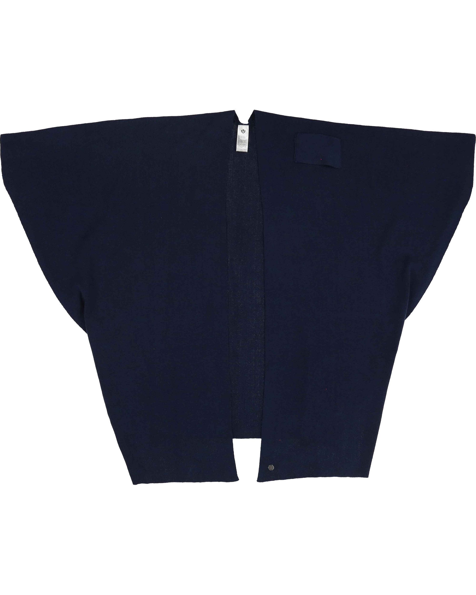 Fraas Poncho Einfarbiger Poncho mit Schlaufe zum Fixieren