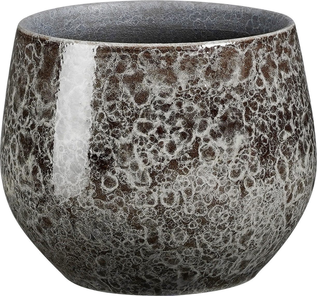 Mica Decorations Übertopf Mica Blumentopf Oliver anthrazit Terracotta Ø 16 x