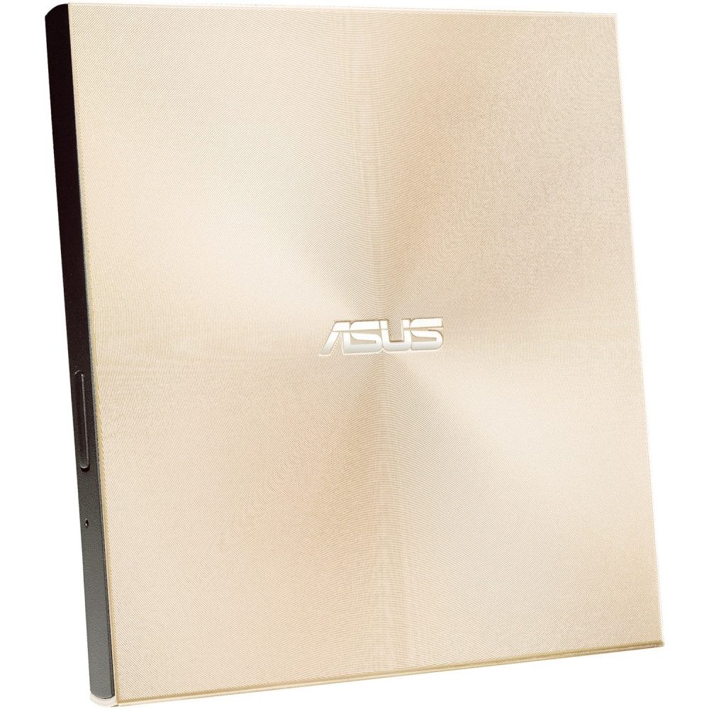 Asus Asus ZenDrive U8M externer DVD-Recorder in Gold. DVD-Rekorder (Ultraschlankes 13,9 mm Gehäuse, Ultraschlankes 13,9 mm Gehäuse)