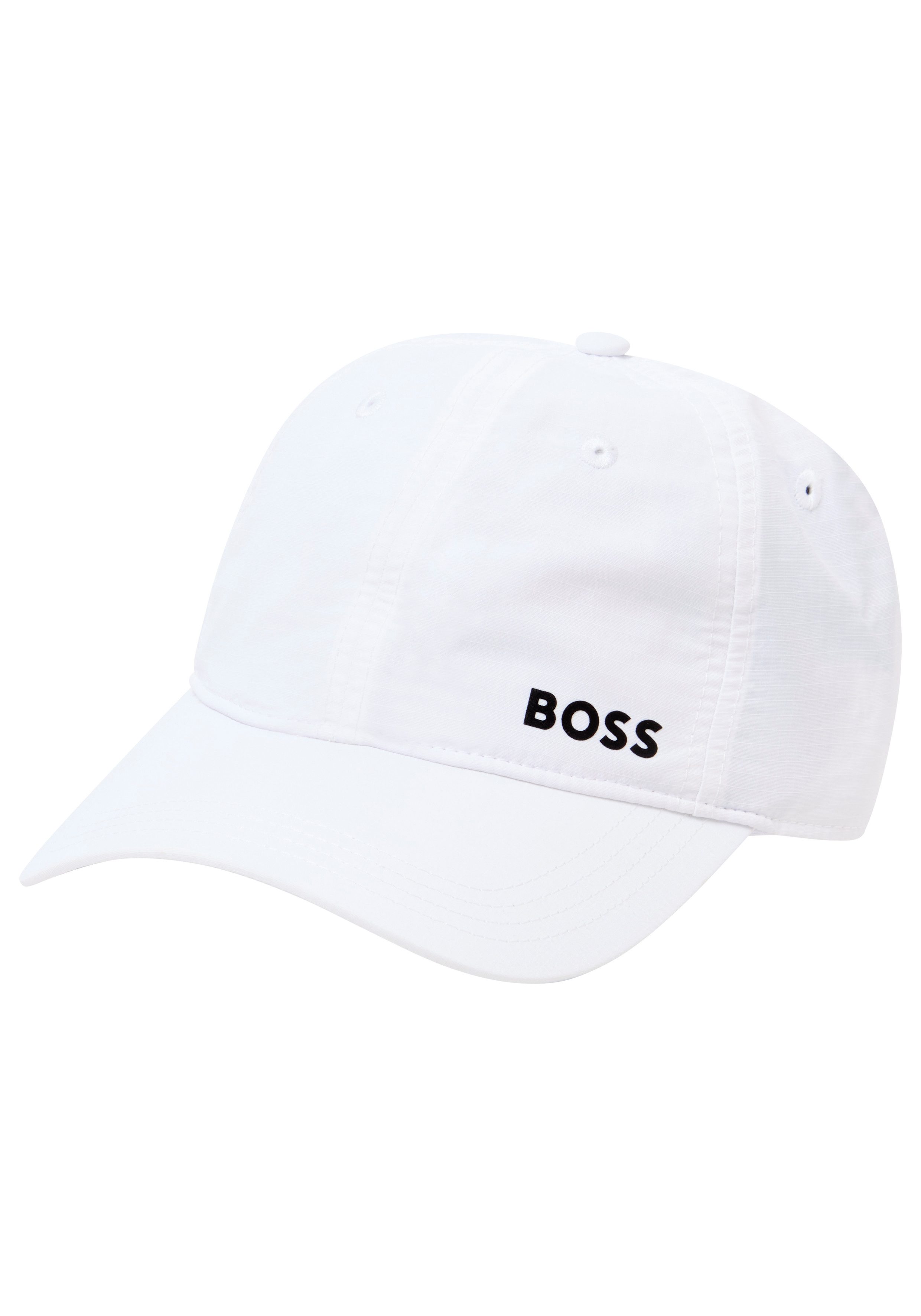 BOSS Green Fitted Cap Lach-RS Technical Sport Ripstop, UV-Protection, Weite verstellbar, unisex