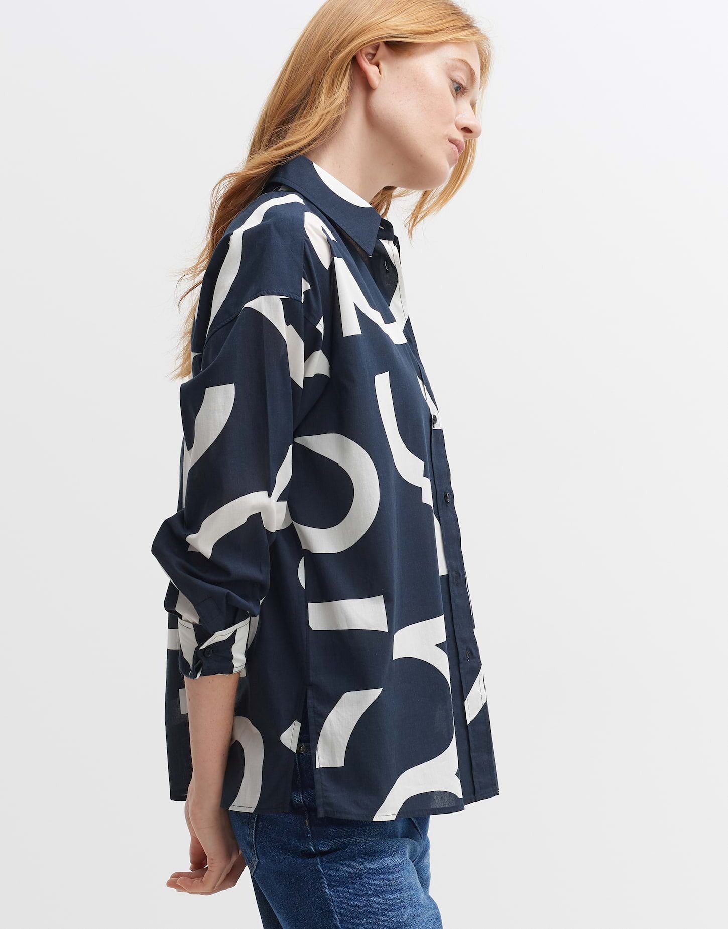 OPUS Hemdbluse Fenlo nautic