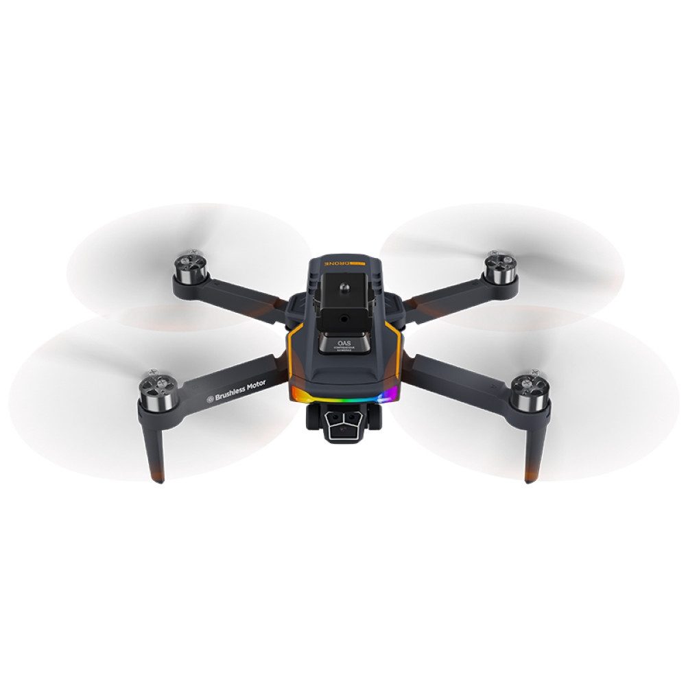 FACEGLE Klappdrohne mit 360° Hindernisvermeidung, Bürstenloser Motor Drohne (Dreifachkamera, 50-facher Zoom & 25 Min. Flugzeit)