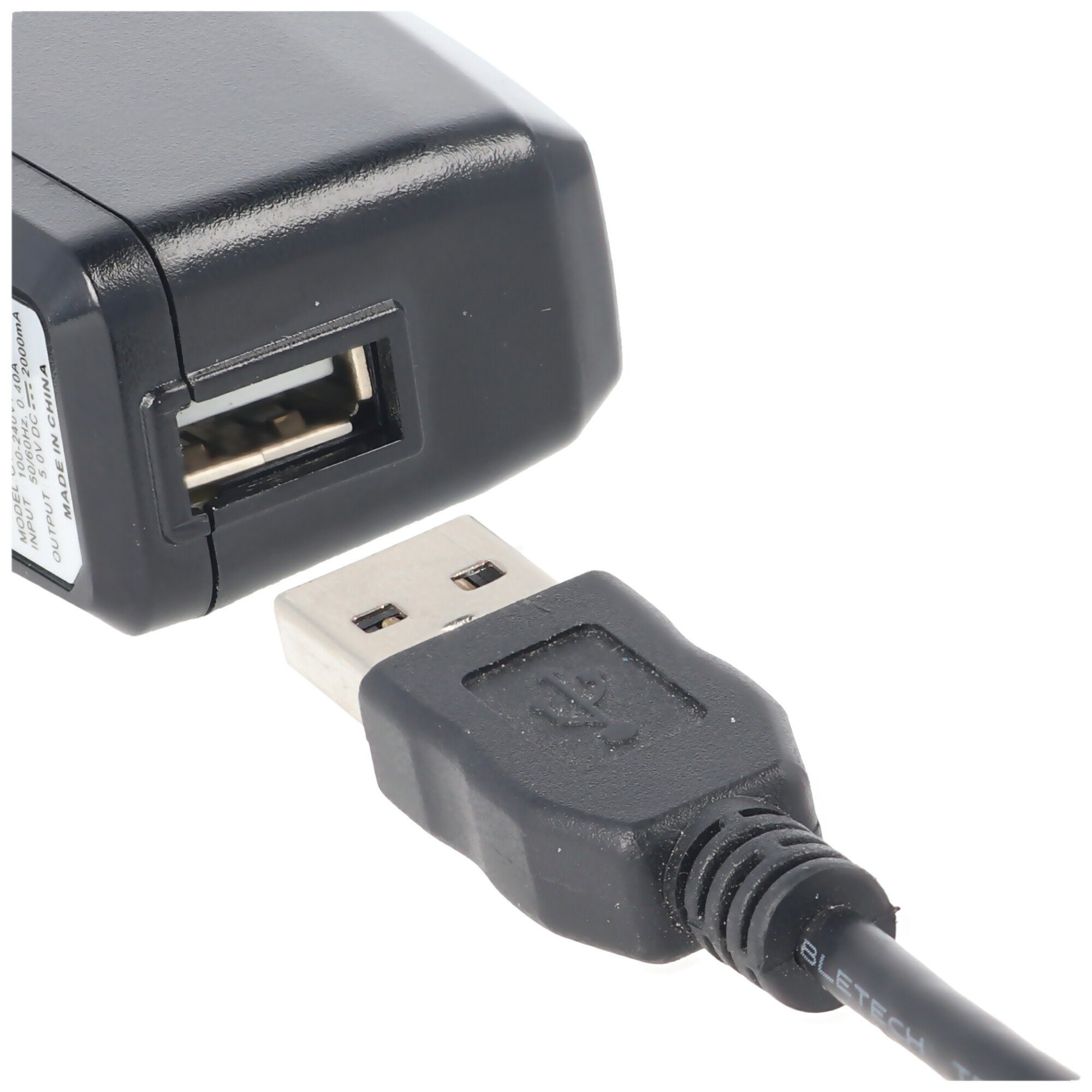 Netzteil 2Ah Ausgang 2000mA 100-240 AccuCell mAh V) USB 2000 Akku USB (5,0 5V, Volt Ladeadapter,