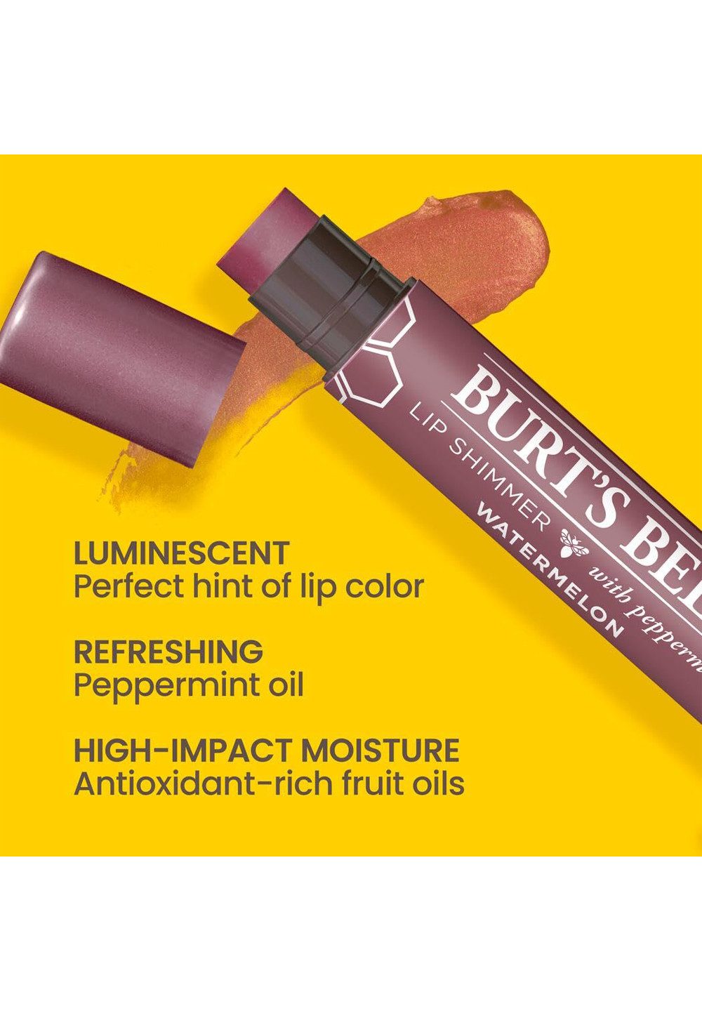 BURT'S BEES Lippenbalsam Petal Kisses Lip Shimmer Trio, Burt's Bees Lip Balm Bit of Burts