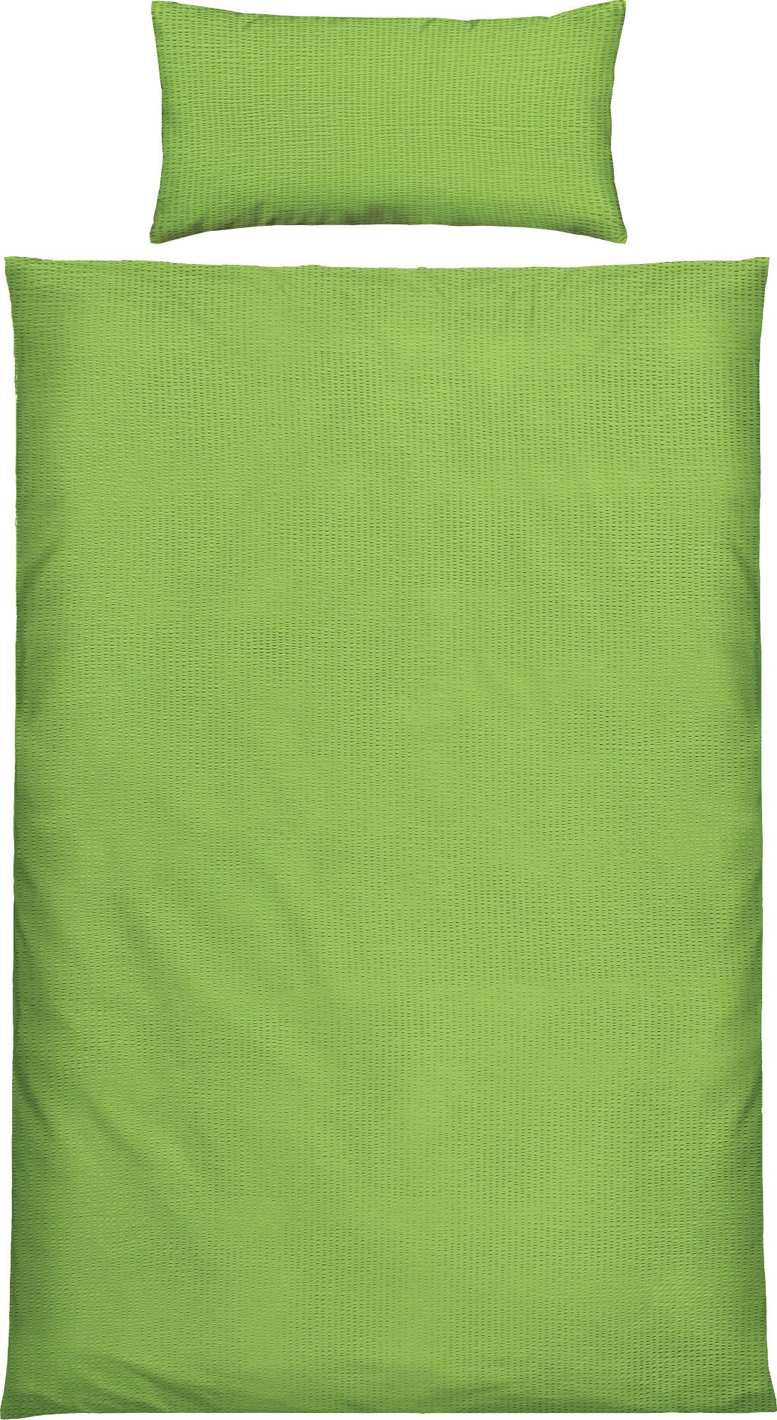 Erwin Müller Bettwäsche Bettwäsche, Seersucker, Uni günstig online kaufen