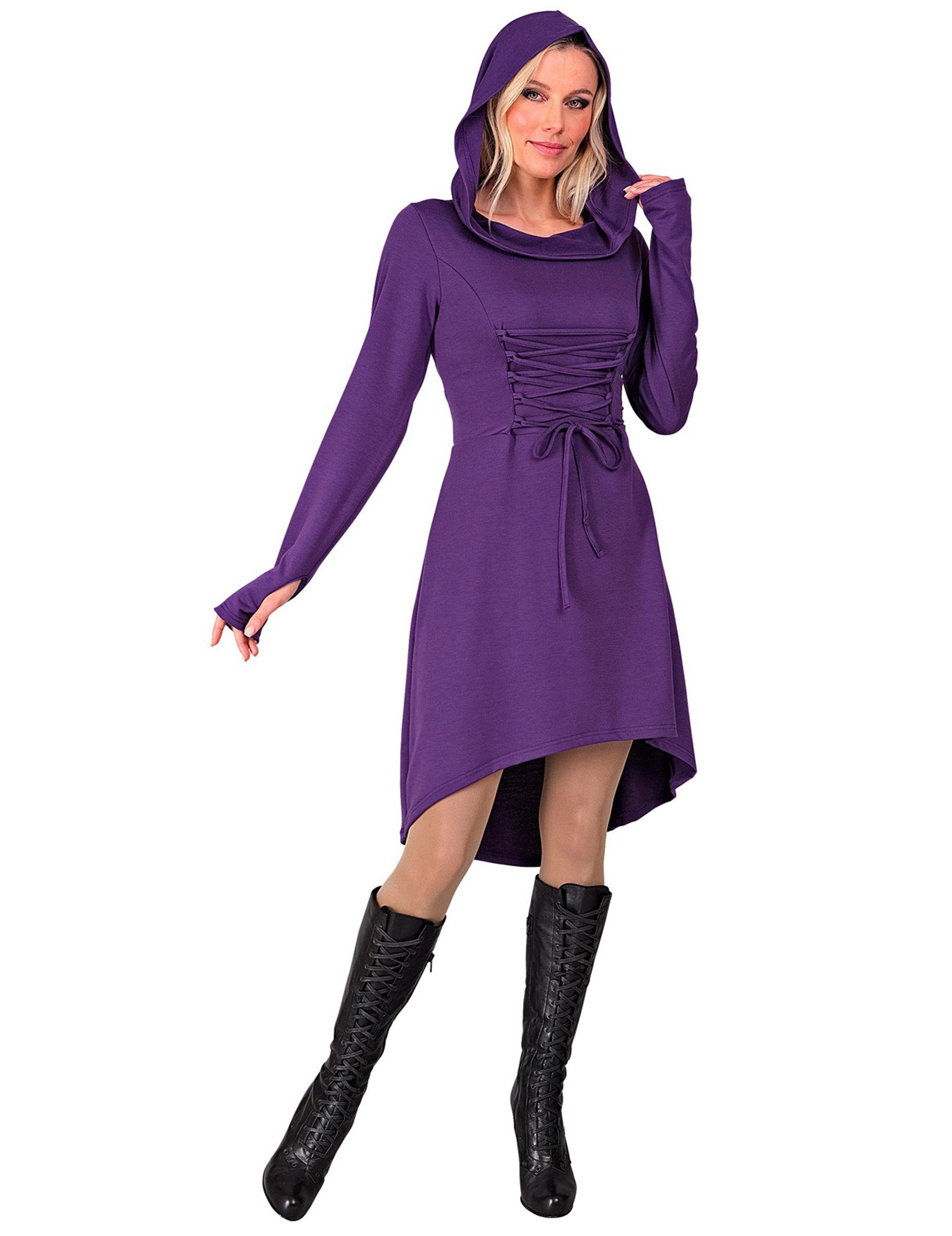 Kostüm Mittelalter Gothic Kleid für Damen