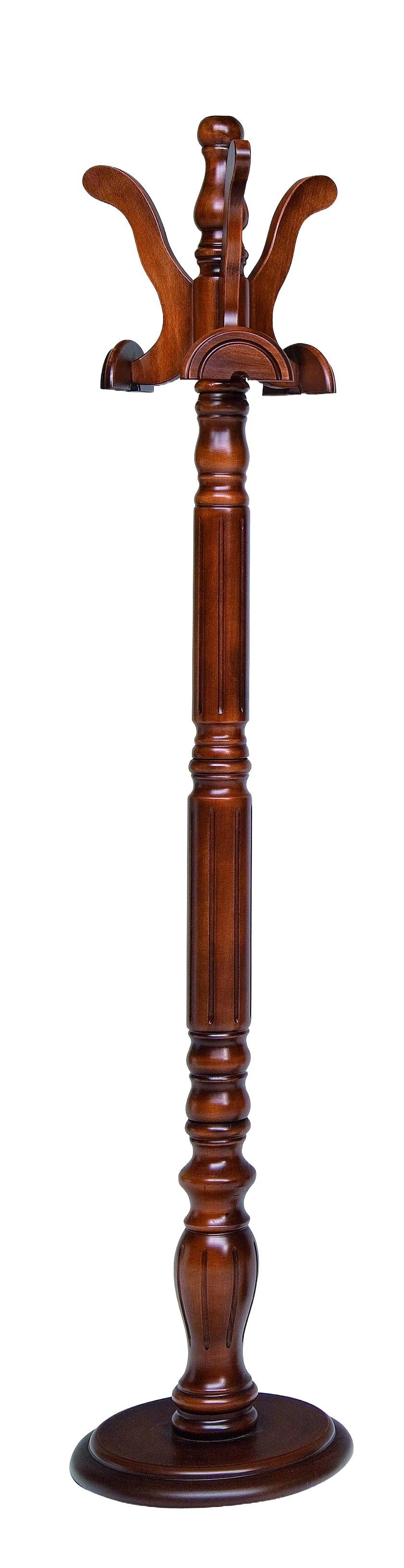 Xlmoebel Garderobenständer Elegante Holz-Garderobe für Mäntel und Jacken im Flur, (Einzelteil, 1 St., Kleiderständer), Hergestellt in Europa