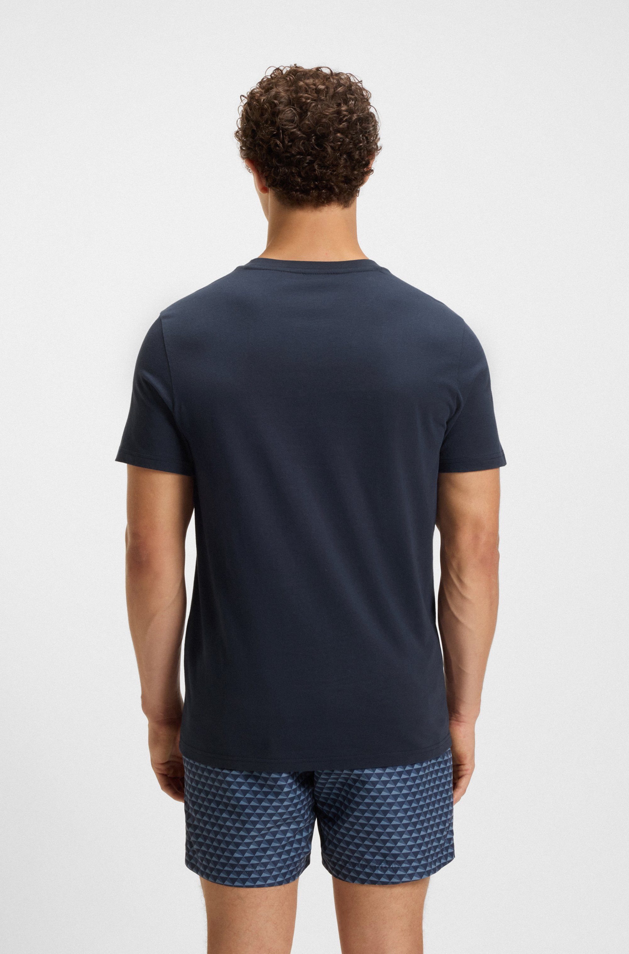BOSS Strandshirt T-Shirt RN mit UV Schutz (SPF 50), Swimwear günstig online kaufen