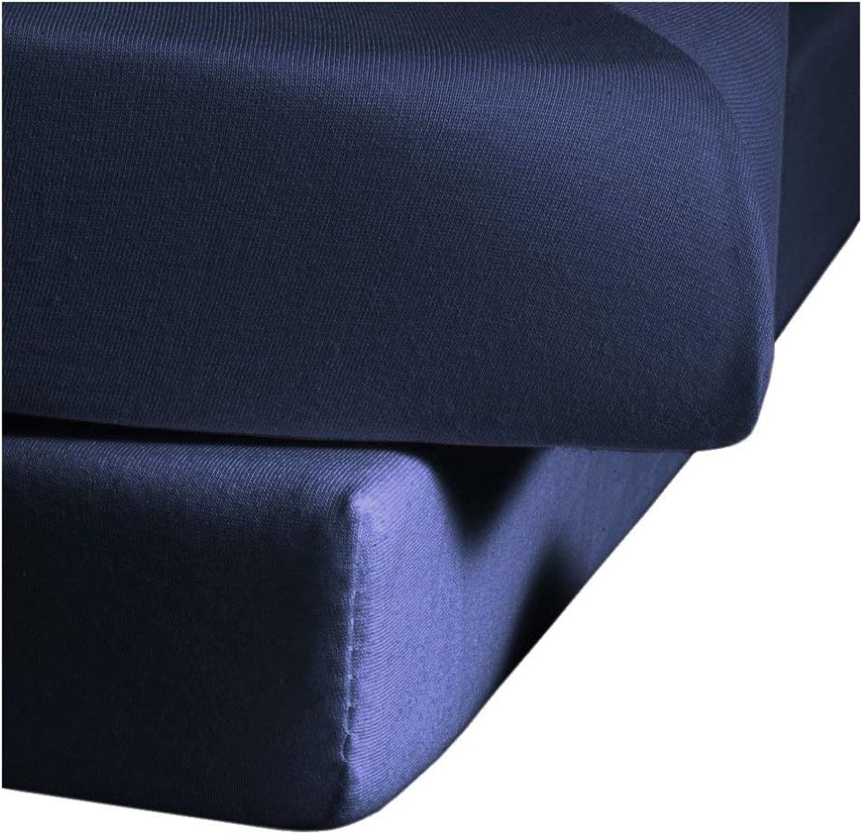 fleuresse Spannbettlaken Comfort Jerseyspannlaken, 96% Baumwolle, günstig online kaufen