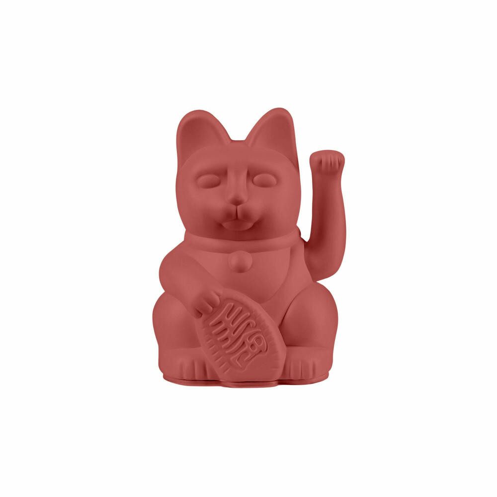 Donkey Products Dekofigur Lucky Cat Mini Berry Red 10 cm